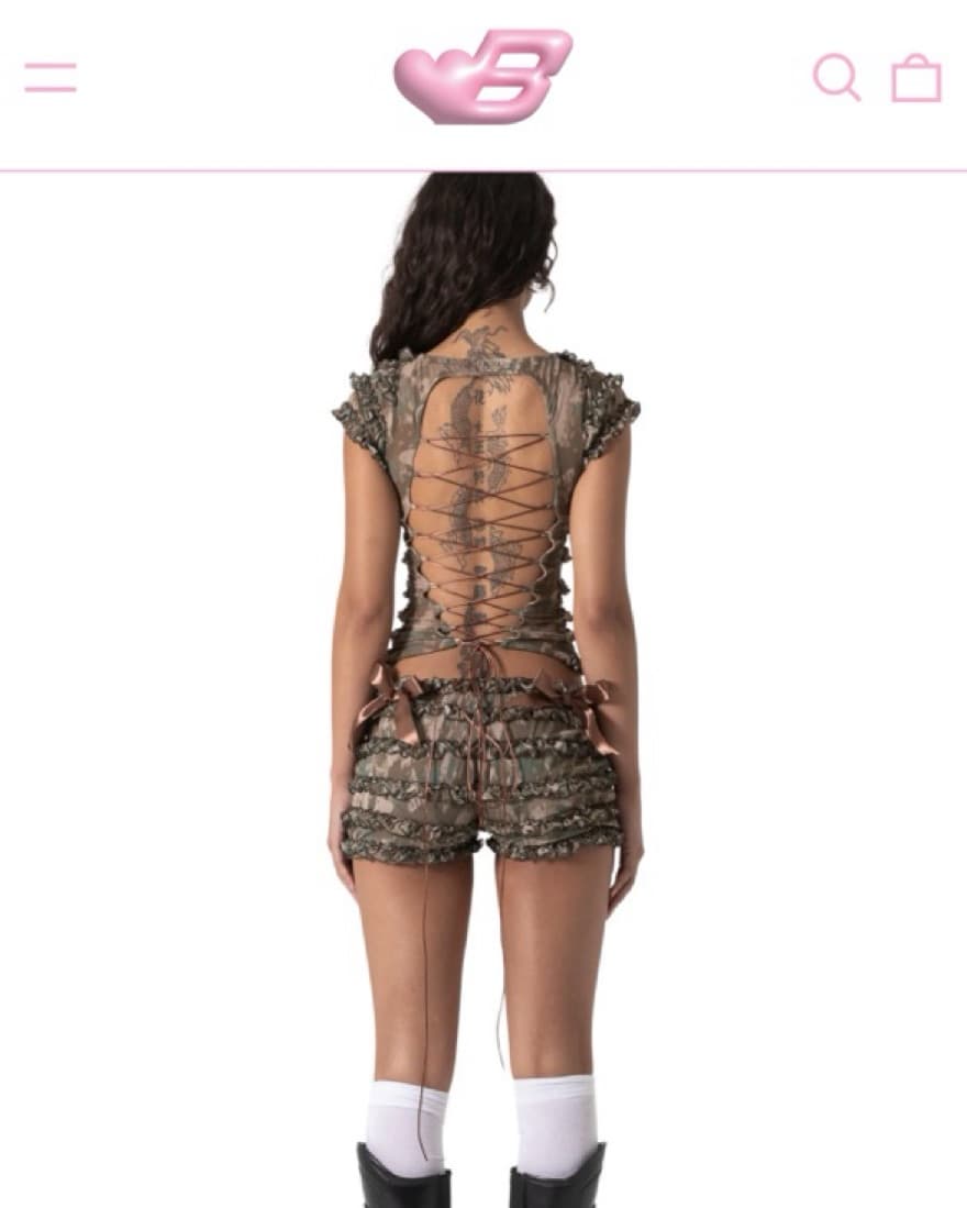 Amelia Ruffle Set  - Image 2