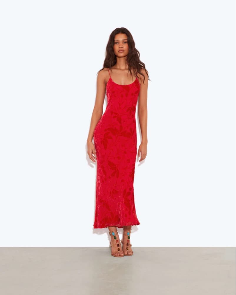 Rat & Boa Evi Red Dress - Image 2