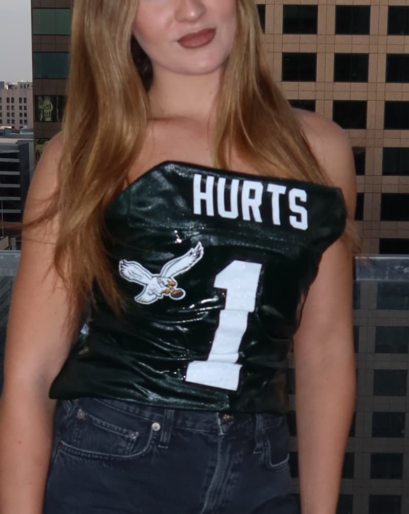 Eagles Frozen Jersey Corset Jalen Hurts - Image 1