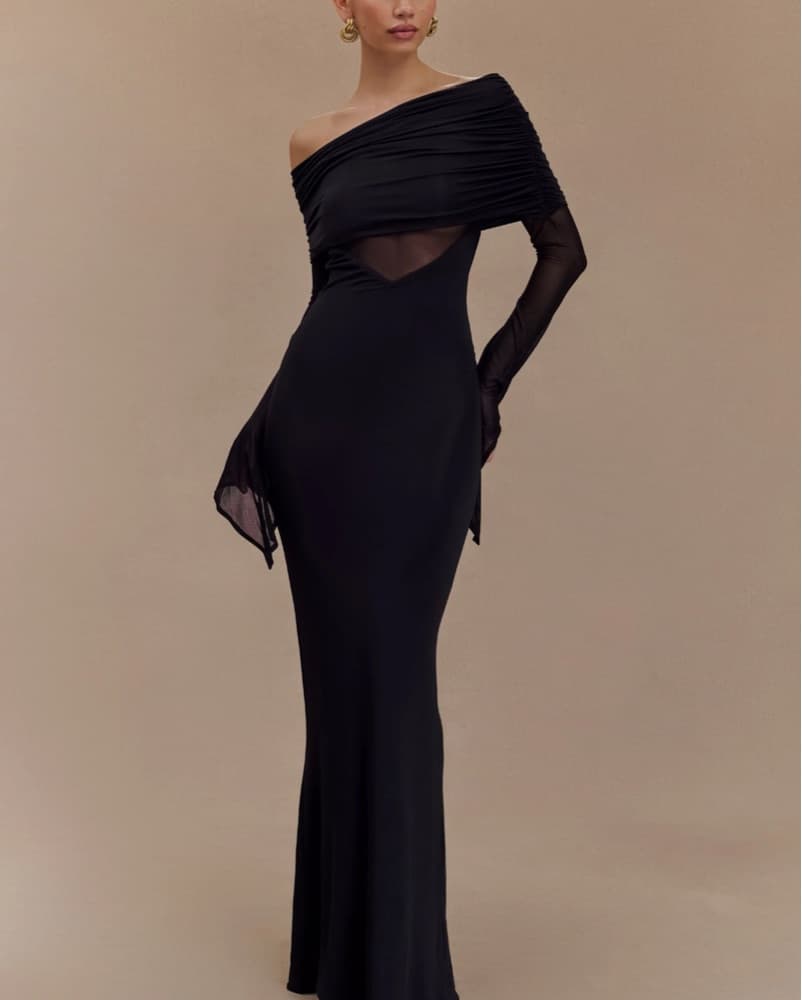 Meshki Kaitlin Off The Shoulder Dress  - Image 1