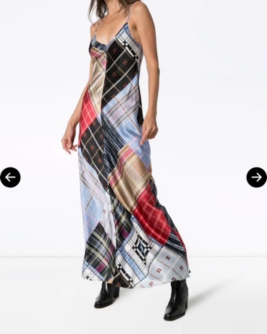 Ganni Patchwork Dress - Image 2