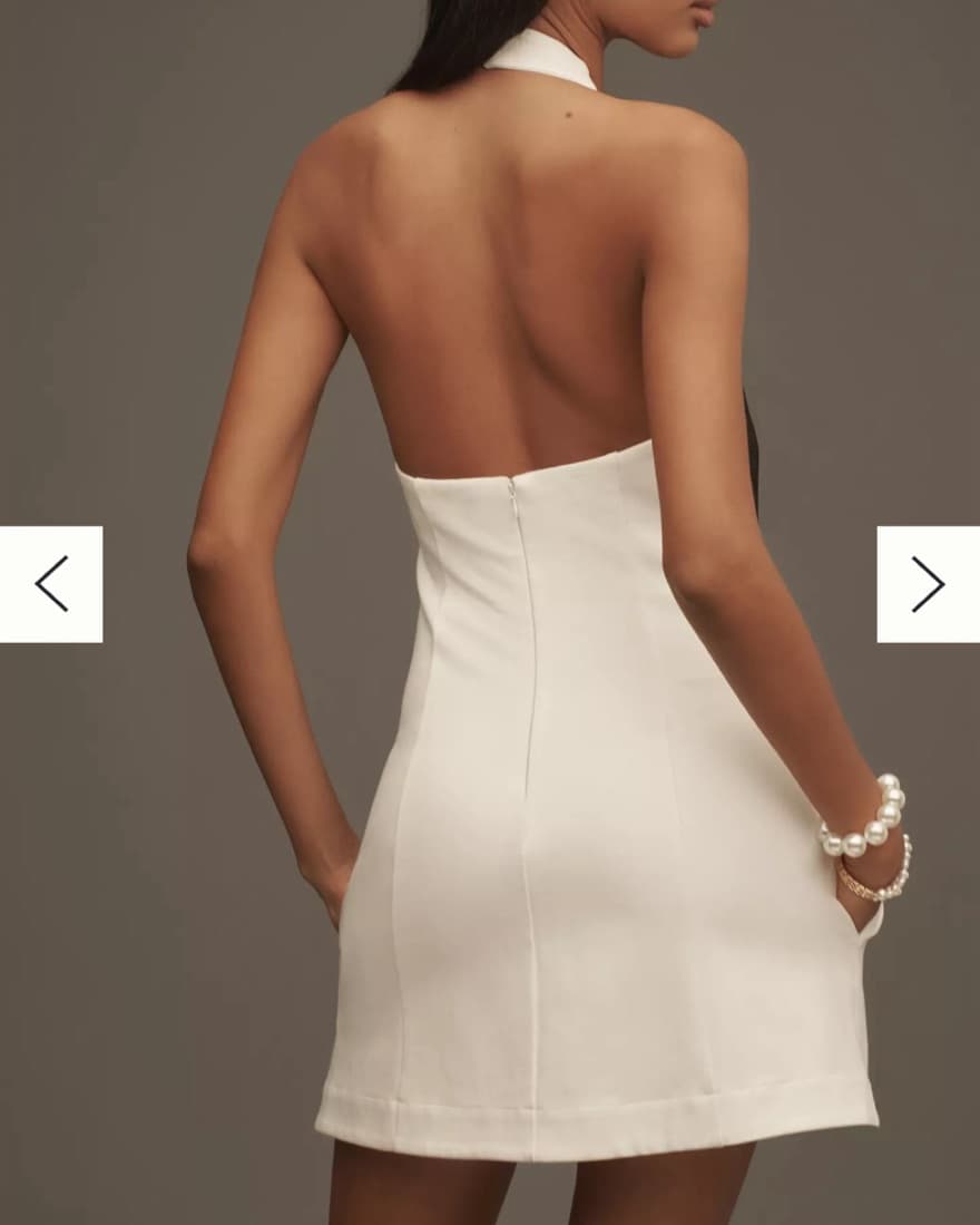 Bow Mini Dress - Image 3