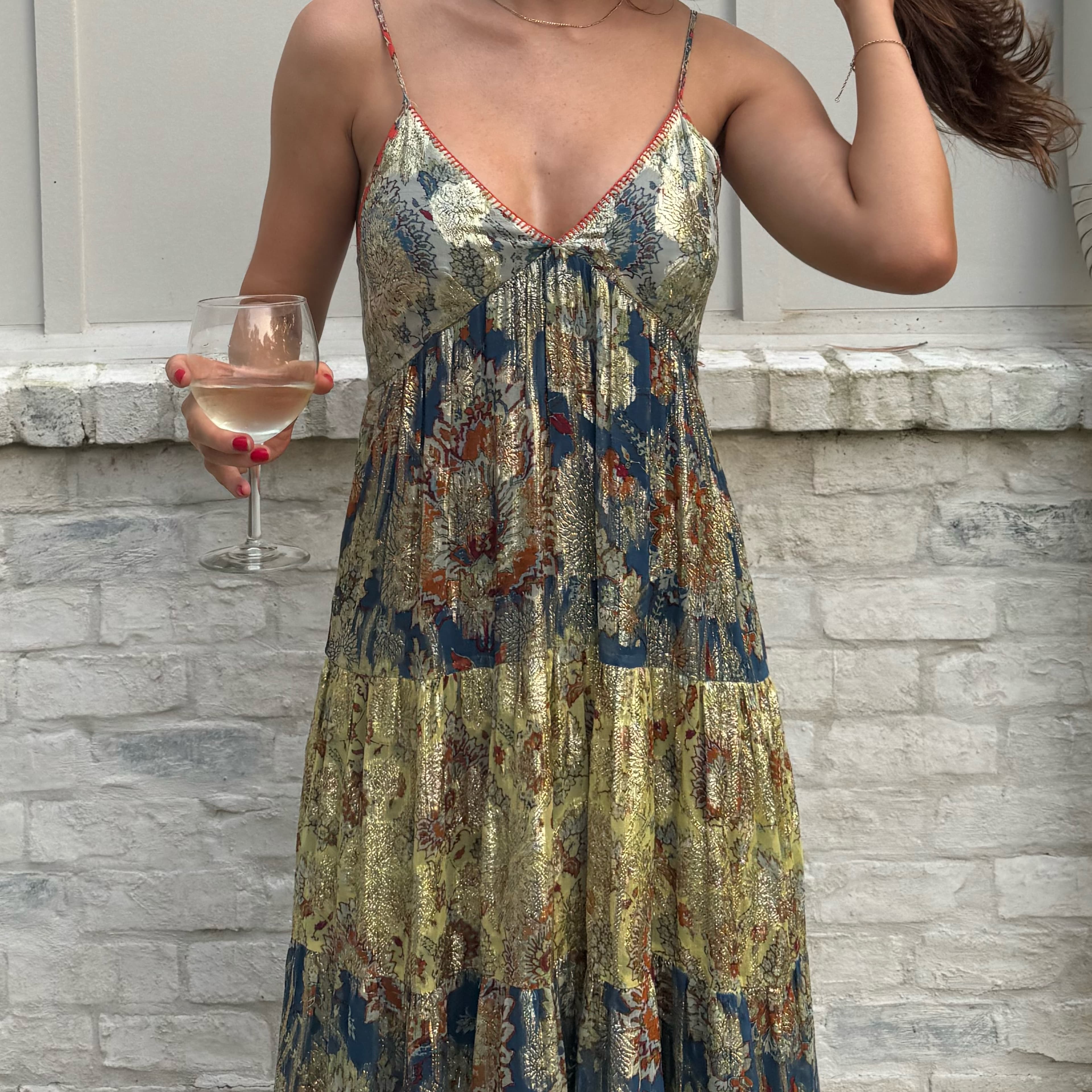 Anthropologie echo tiered maxi dress - Image 3