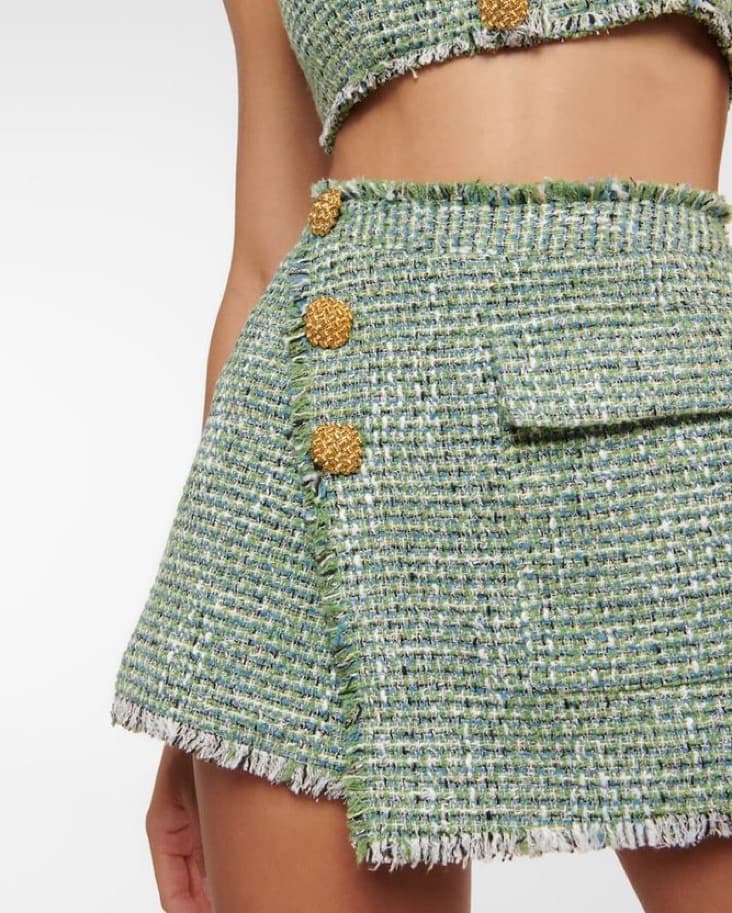 Self Portrait Boucle Skort & Top - Image 2