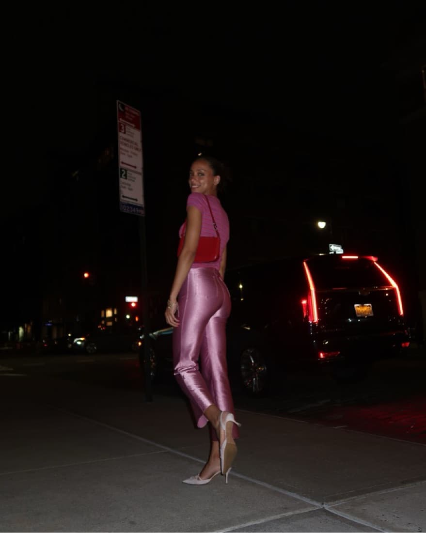 Rezek Studio Pink Disco Pants - Image 3