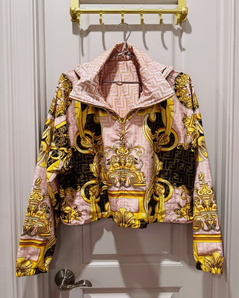 FENDI Fendace Reversible Nylon Jacket - Image 4
