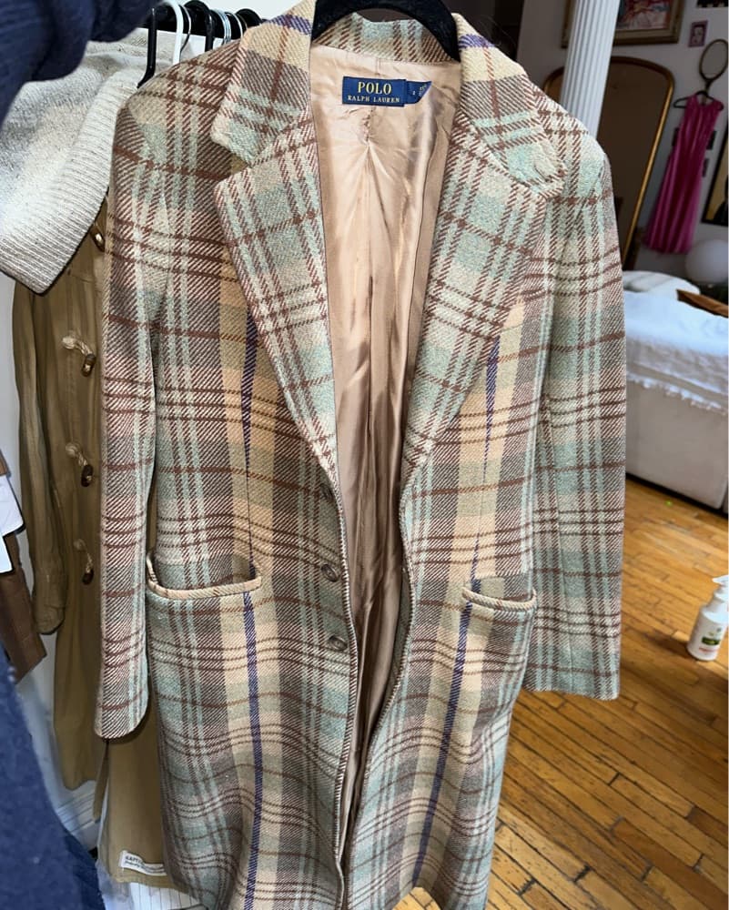Ralph Lauren Silk Lined Cashmere Coat - Image 2
