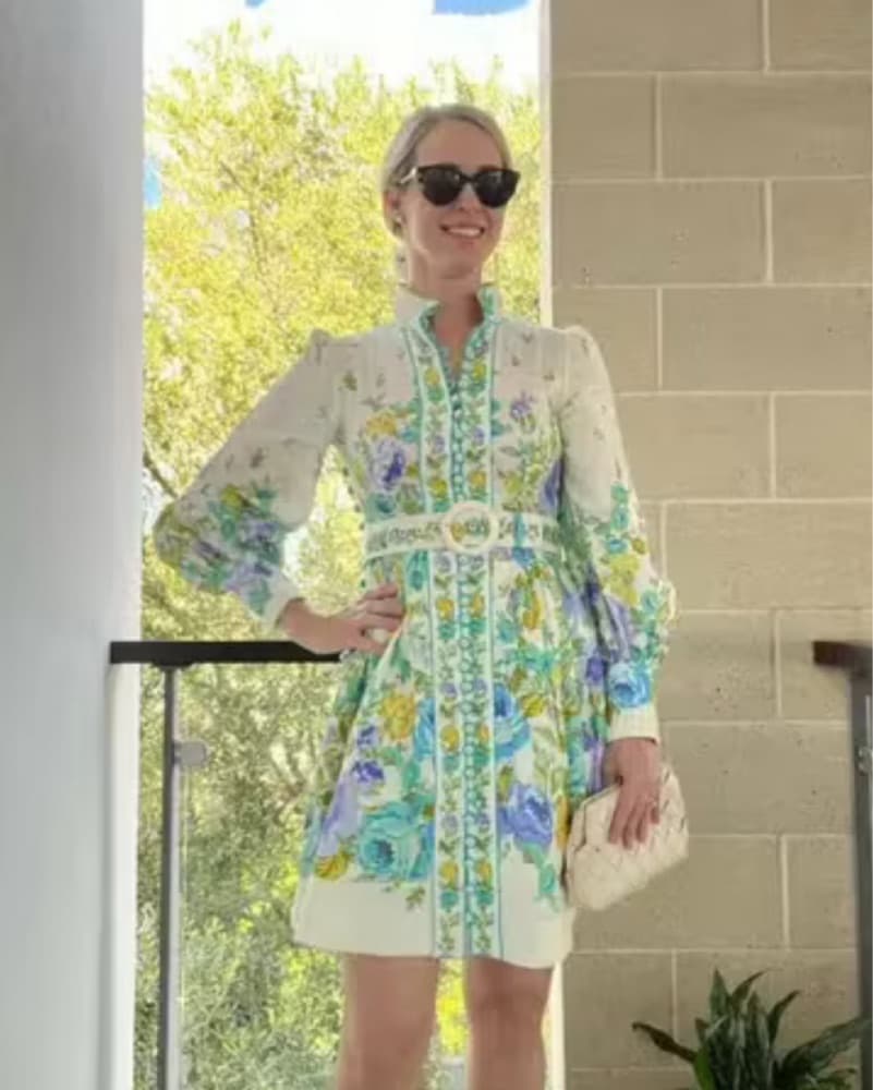 Zimmerman Mini Dress Size 00 - Image 1