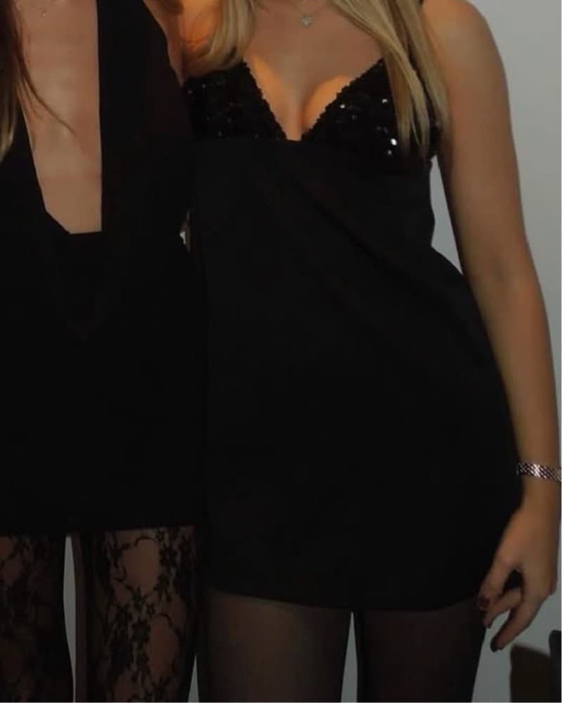 Zara Sequin Mini Dress  - Image 2