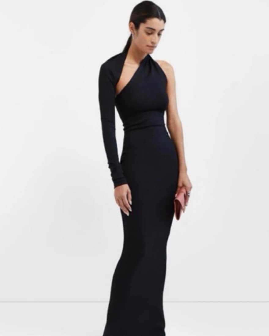 Marcella One Sleeve Gown - Image 1