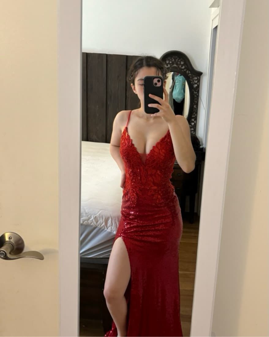 Red Prom Dress - Image 2