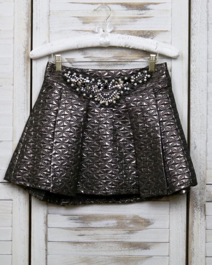 Sparkly Mini Skirt - Image 1