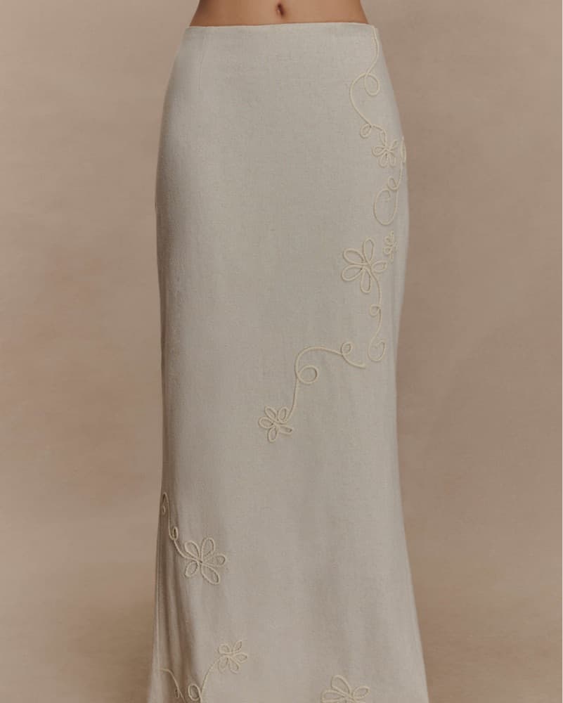 Meshki Casey Linen Skirt Set  - Image 4