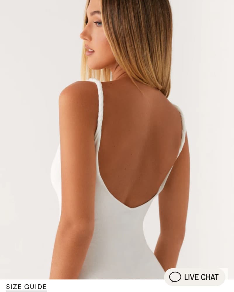 Peppermayo White Maxi Dress - Image 3