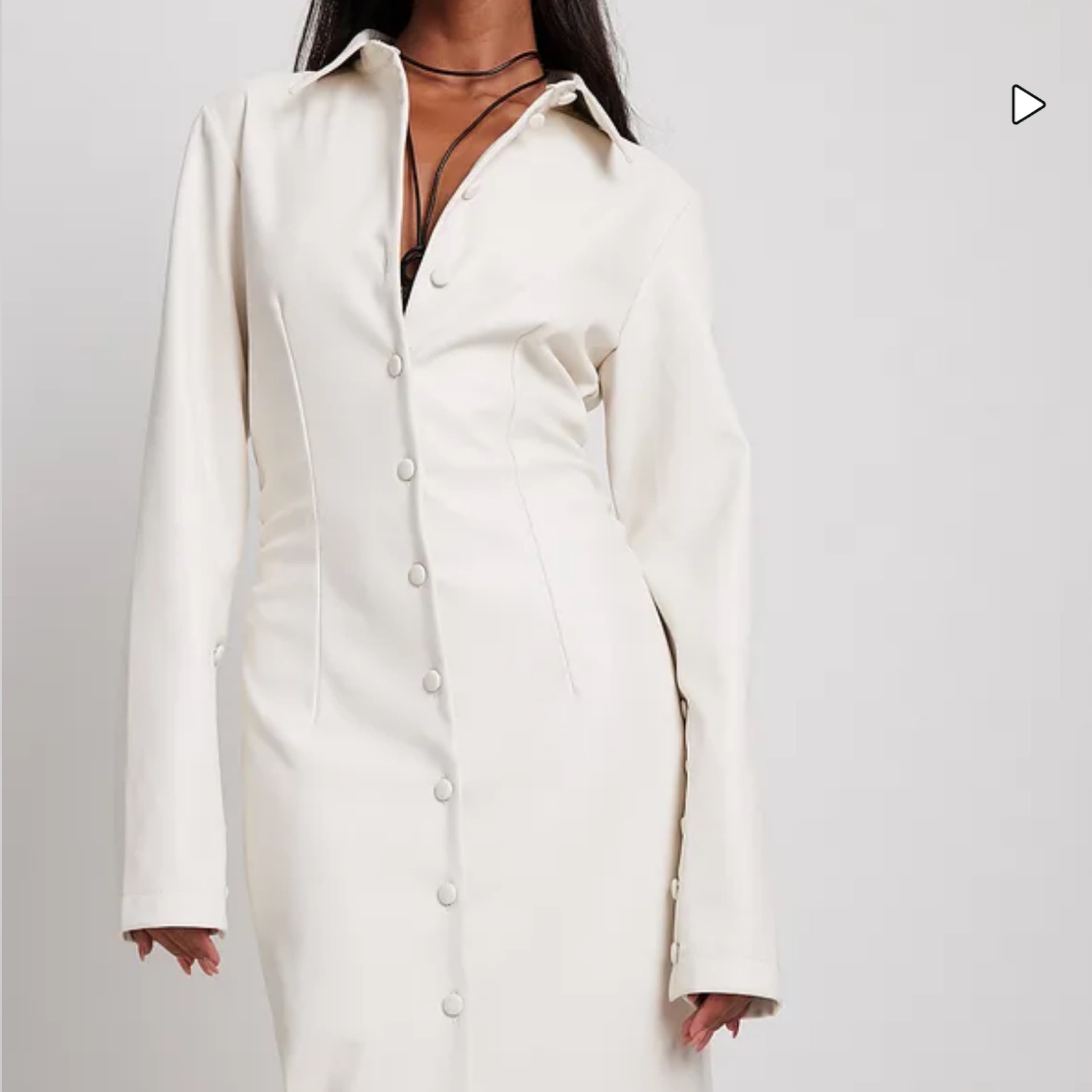 NA-KD Pu Dress - Image 1