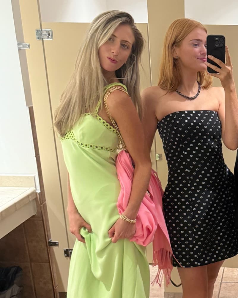 Jonathan Simkhai Lime Green Midi Dress - Image 3