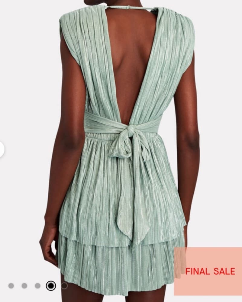 Sabina Musayev Mint Mini Dress - Image 2