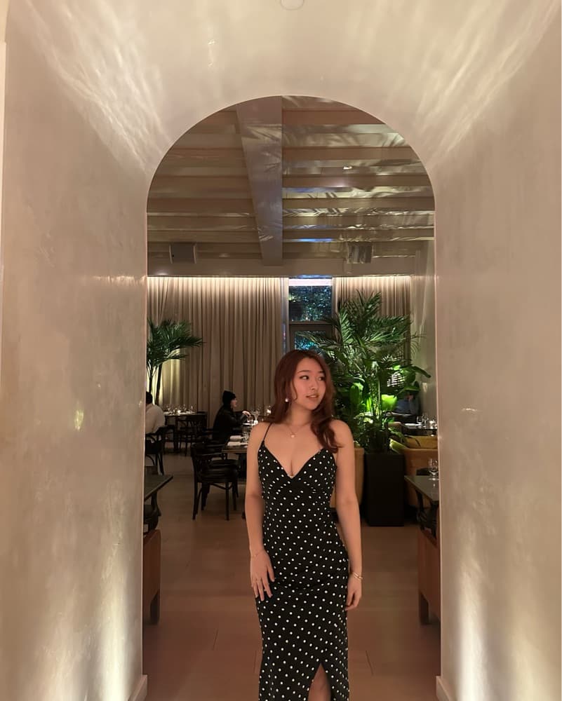 polka dot maxi dress - Image 1