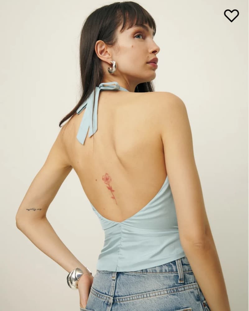 Reformation Holt Cowl Neck Top - Image 2