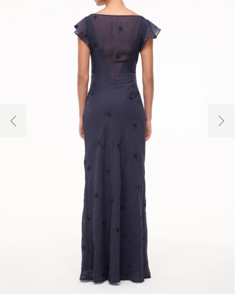 Staud Nori Dress Midnignt - Image 2