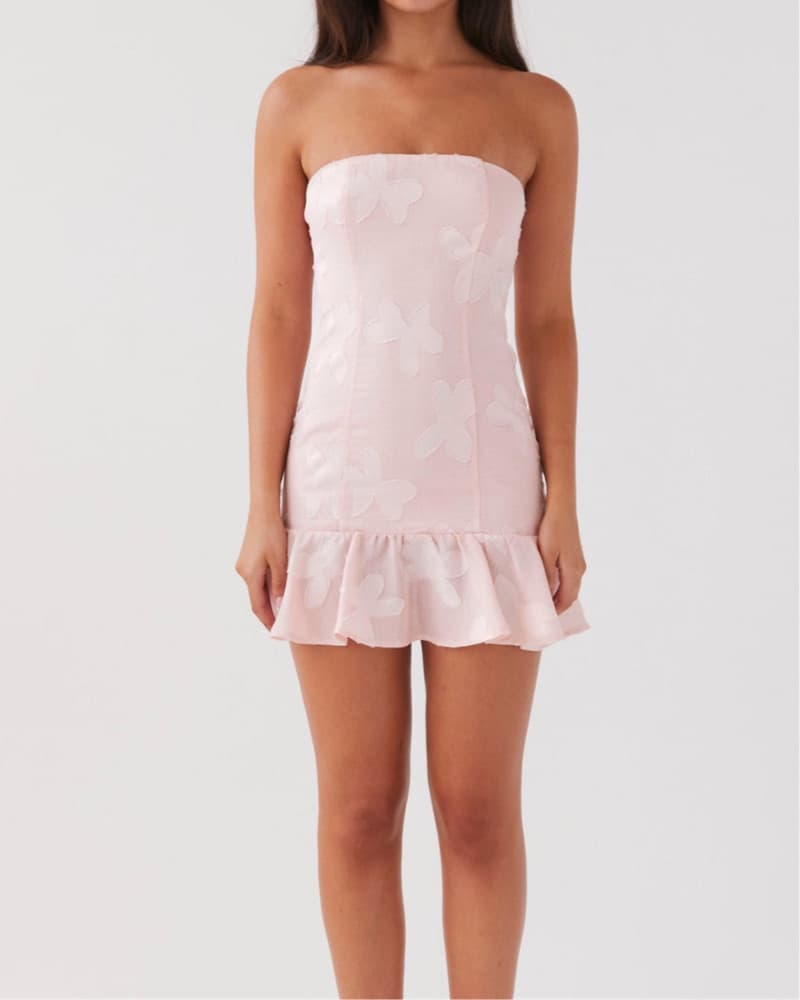Peppermayo Pink Mini Dress - Image 2
