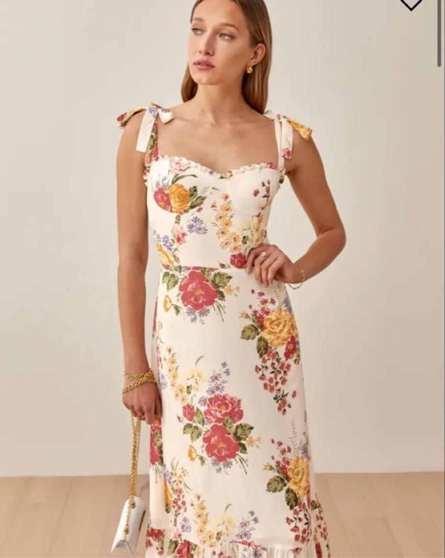 Reformation Nikita Midi Dress (8) - Image 1
