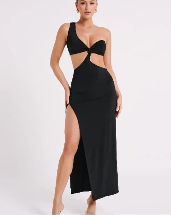 meshki Solana One Shoulder Maxi Dress - Image 1