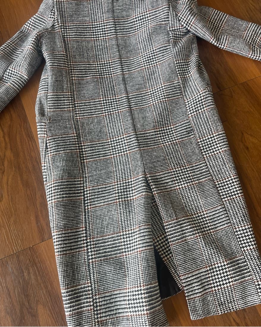 Long houndstooth jacket - Image 2
