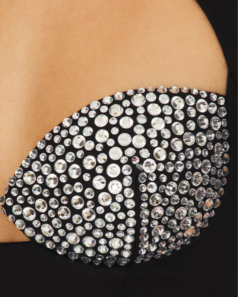 AREA Bustier Jewel T-Shirt - Image 2