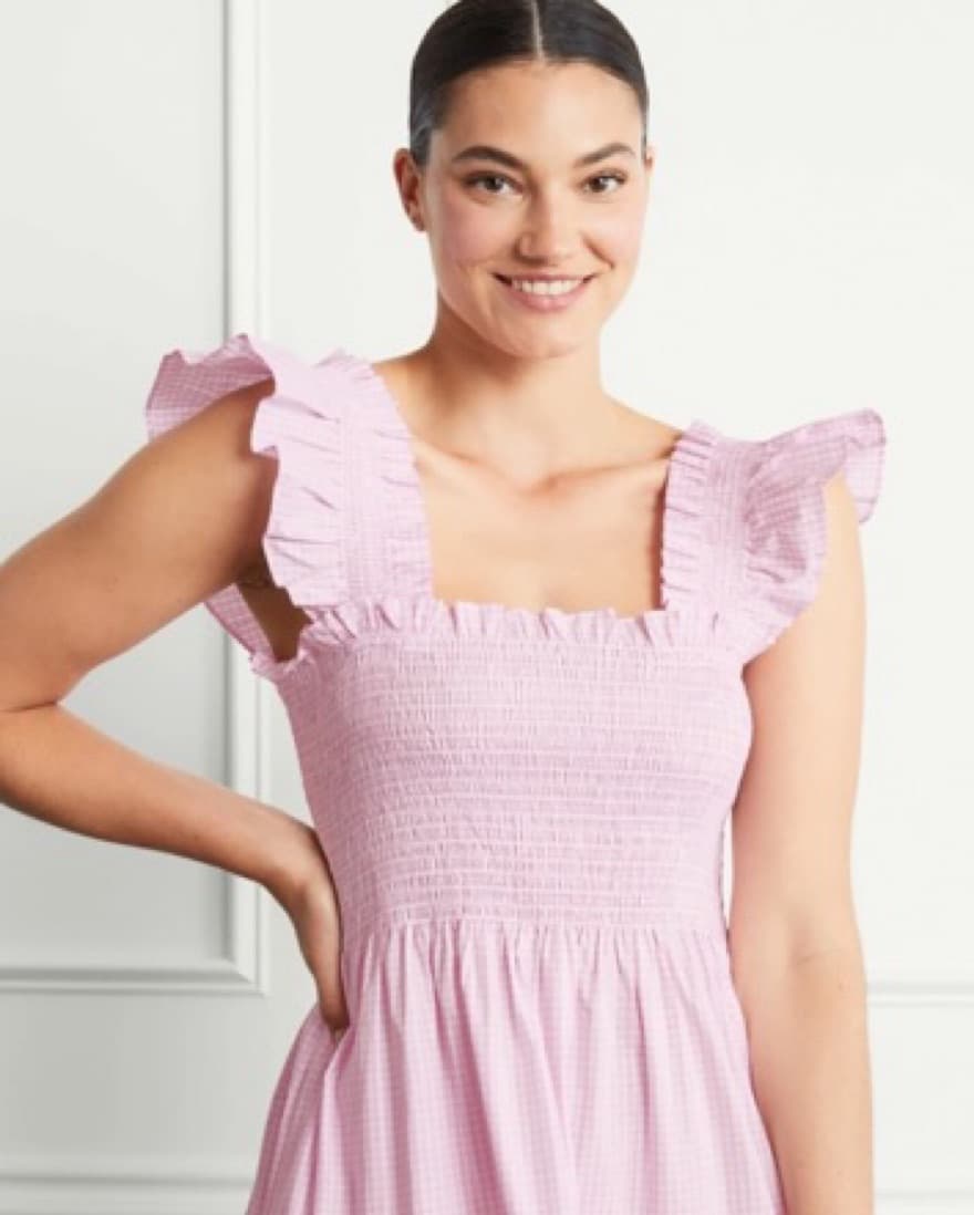 HillHouse Pink Nap Dress - Image 3