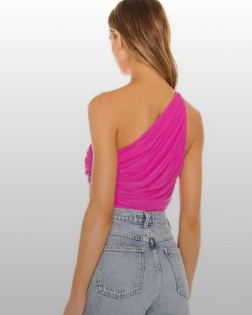 Sold Out Norma Kamali Pink Top - Image 2