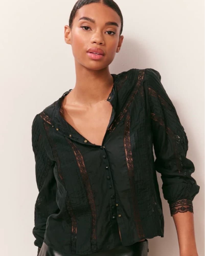 Captivating Boho-Inspired Black Ensemble - Image 4