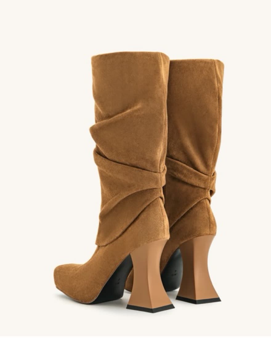 JW Pei Suede Slouch Boots - Image 3