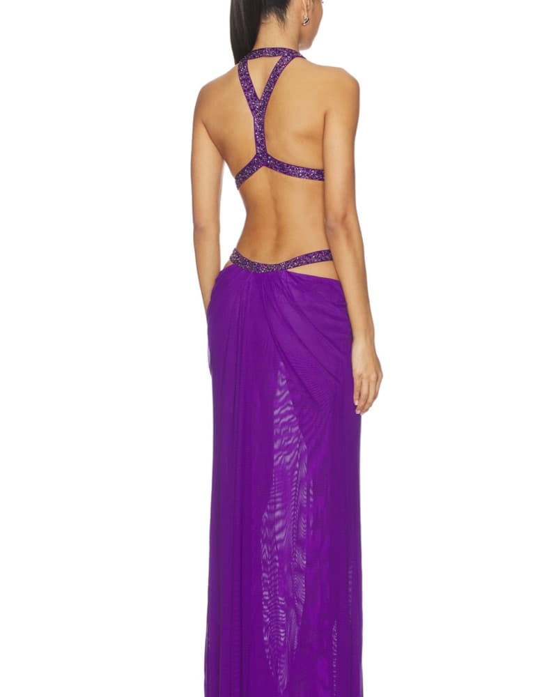 Jaded London Purple Dress - Image 2