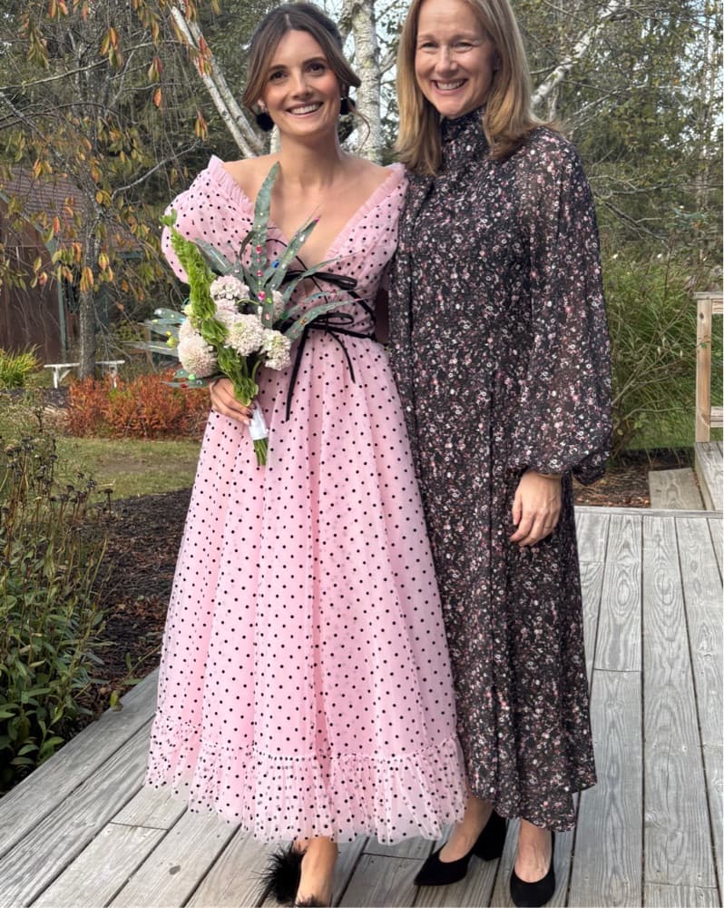 Lirika Matoshi Pink Polka Dot dress - Image 4