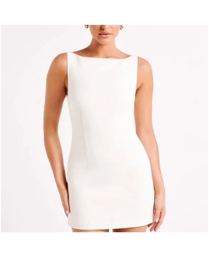 Chic White Meshki Angela Dress - Image 1