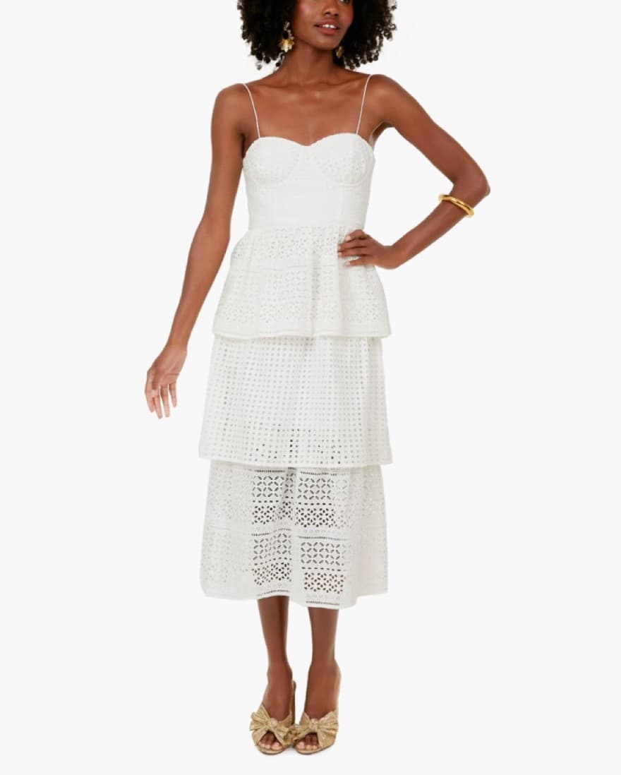 Self Portrait White Dress - Image 2