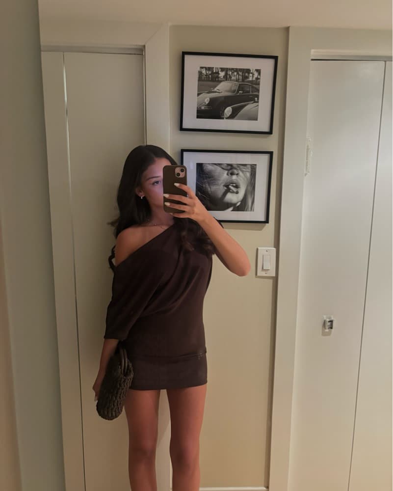Off The Shoulder Mini Dress - Image 2