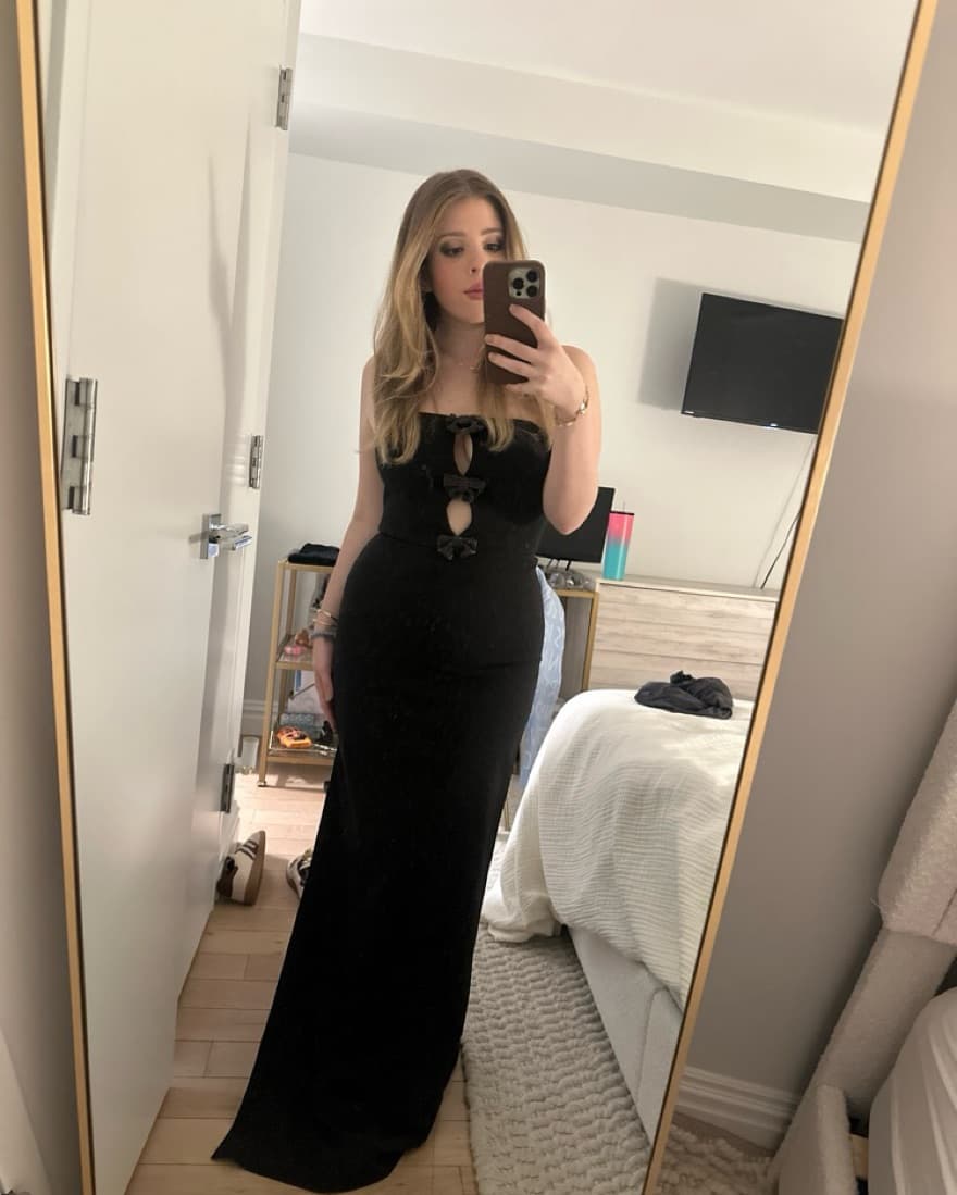 Liv Foster black gown - Image 2