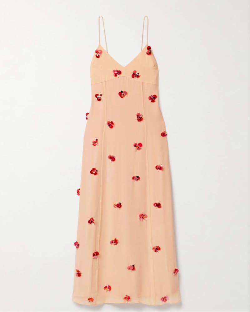 Ulla Johnson Eve Embellished Slk Chiffon - Image 2