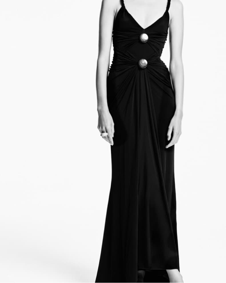 Giorgio Armani Draped Gown - Image 2