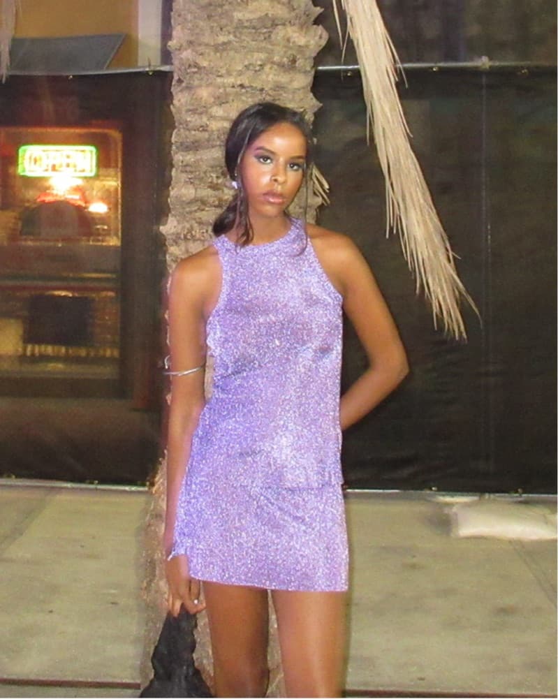 Glittering Lavender Two piece set - Image 2