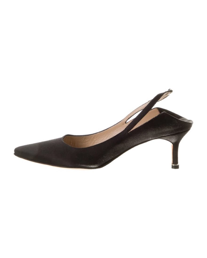 VETEMENTS x BLAHNIK Satin Slingbacks - Image 3