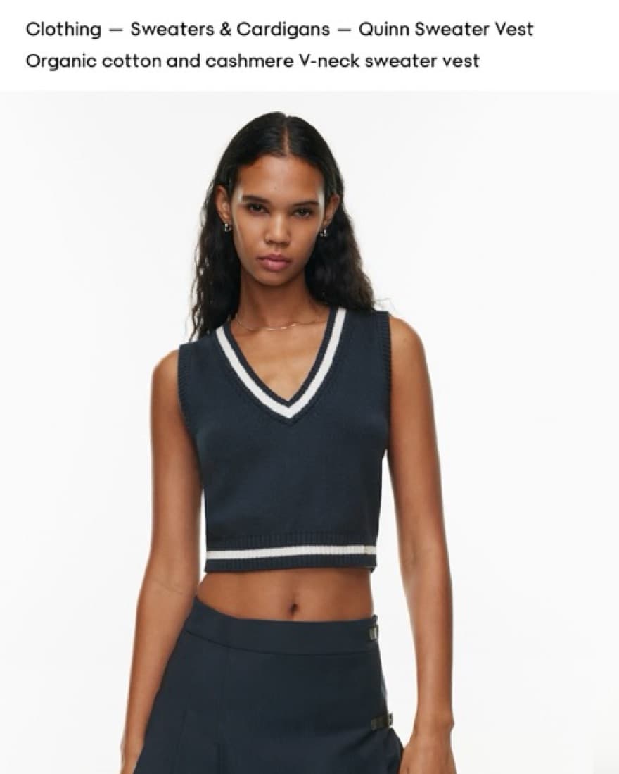 Sleevelesst Vest Top With Deep V - Image 4