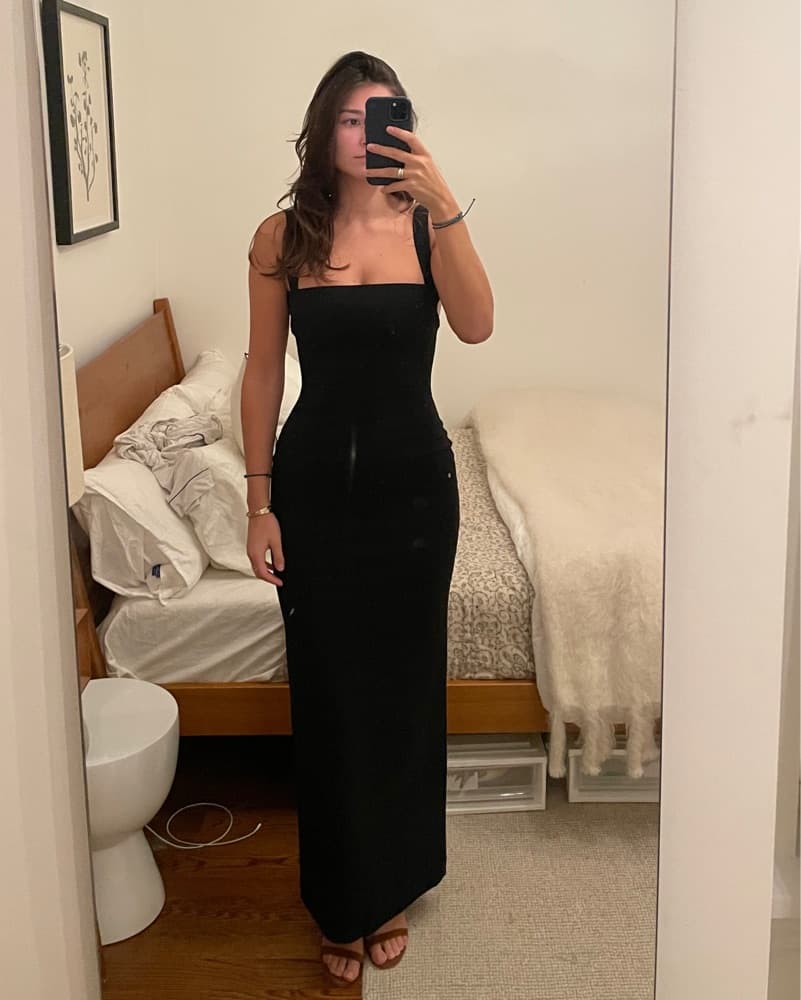 Solace London Black Evening Dress  - Image 4