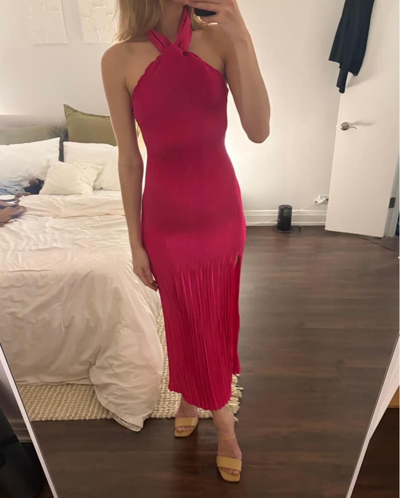 L’idee Fuscia Dress - Image 1