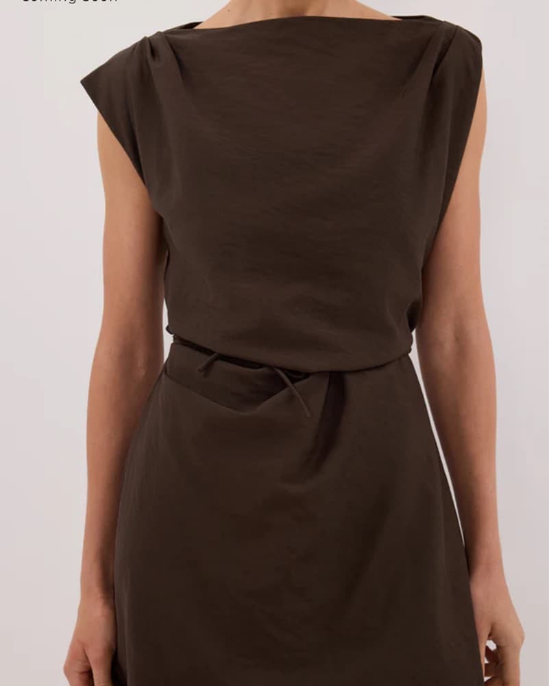 Dissh Marmo Chocolate Dress - Image 5