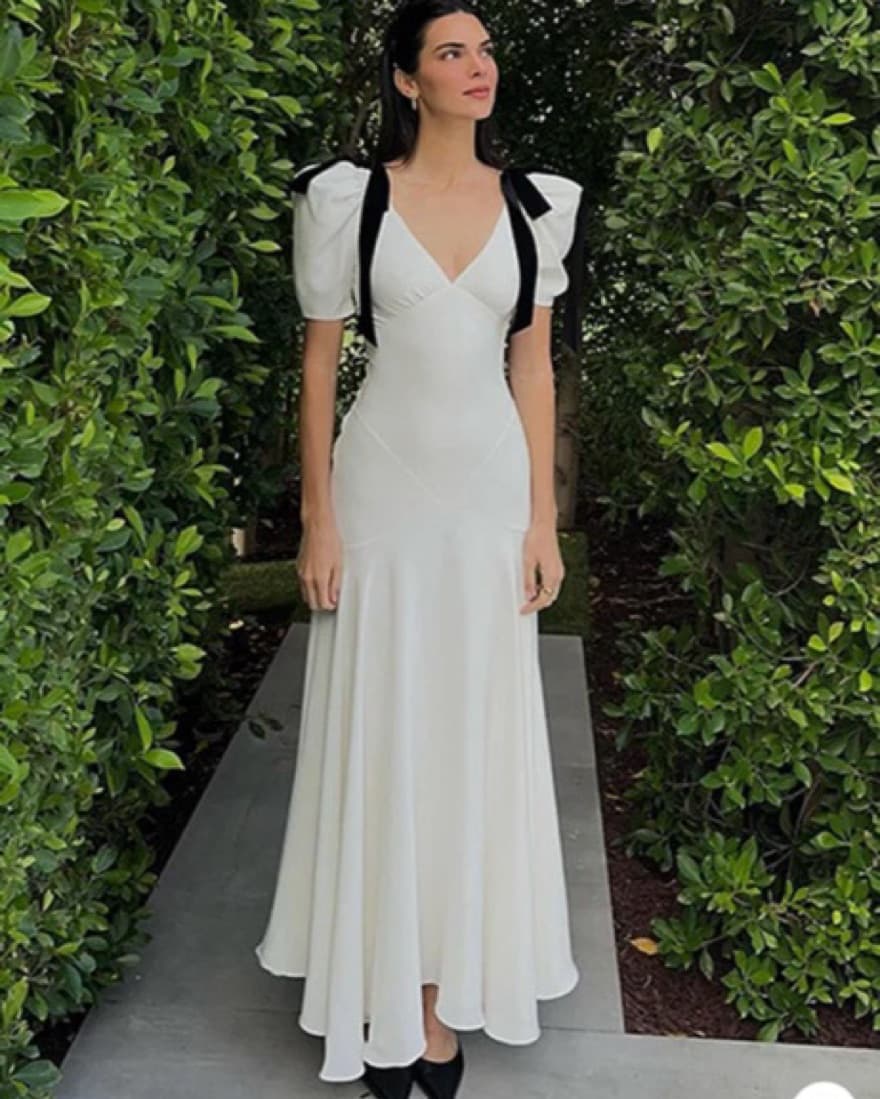Rodarte White Dress Dupe - Image 1