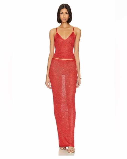 Asta Resort Red Sequin set - Image 4