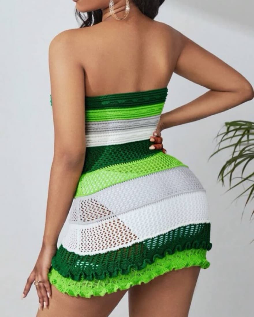 green cover up - Image 2